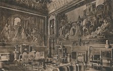 'Audience Chamber, Windsor Castle', c1917. Artist: Unknown.