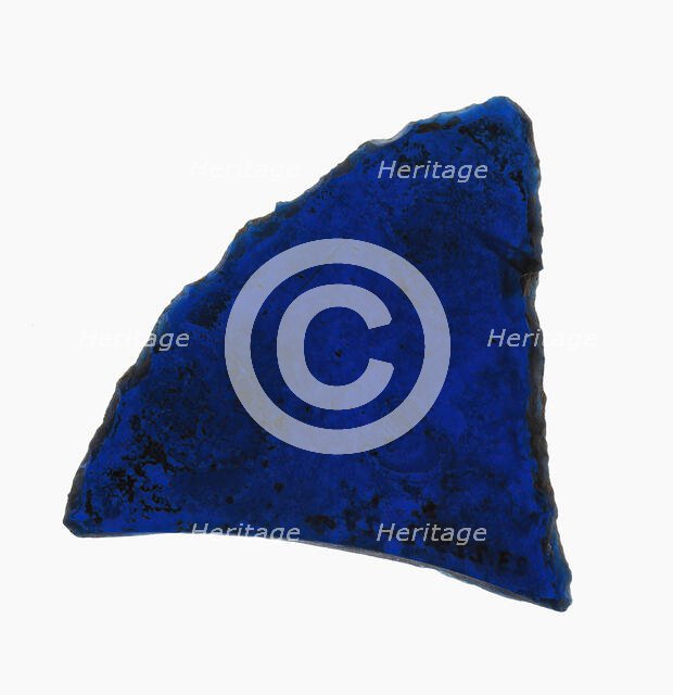 Glass Fragment, French, 13th century. Creator: Unknown.