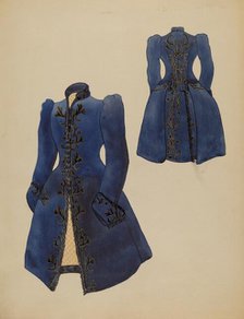 Woman's Coat, 1935/1942. Creator: Charles Criswell.