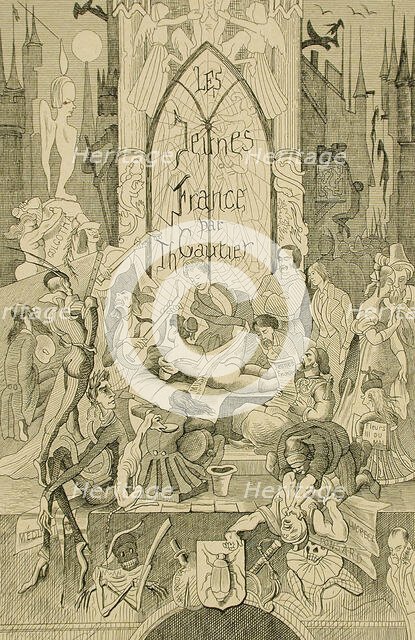 Les Jeunes France, 1866. Creator: Félicien Rops.