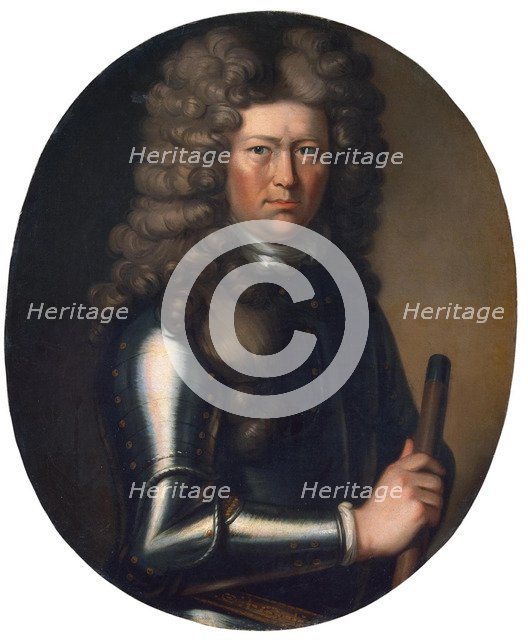 Portrait of Cornelius Cruys (1655-1727), Vice Admiral of the Imperial Russian Navy, First half of th Artist: Anonymous  