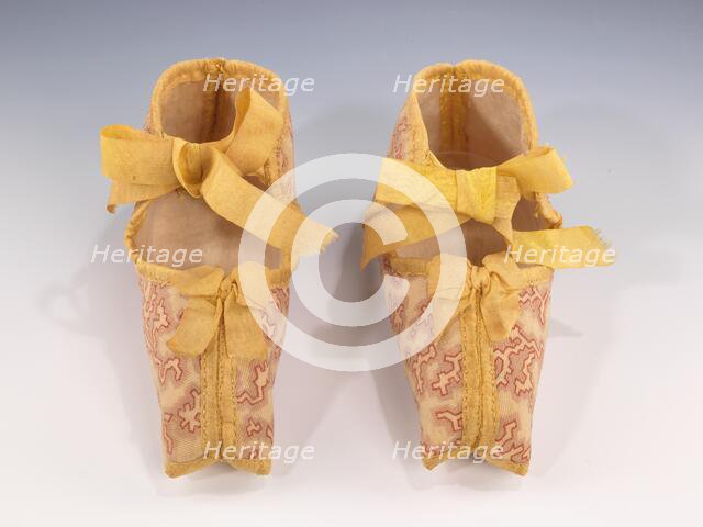 Bootees, American, 1840-50. Creator: Unknown.