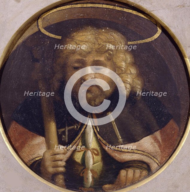 Saint Roch (Polittico di Berbenno), 1510-1515. Creator: Previtali, Andrea (ca 1480-1528).