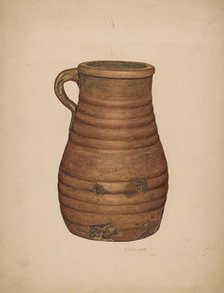 Jug, c. 1940. Creator: Clarence W Dawson.