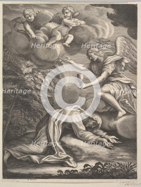 Agony in the Garden, 1680-1719. Creator: Benoit Thiboust.