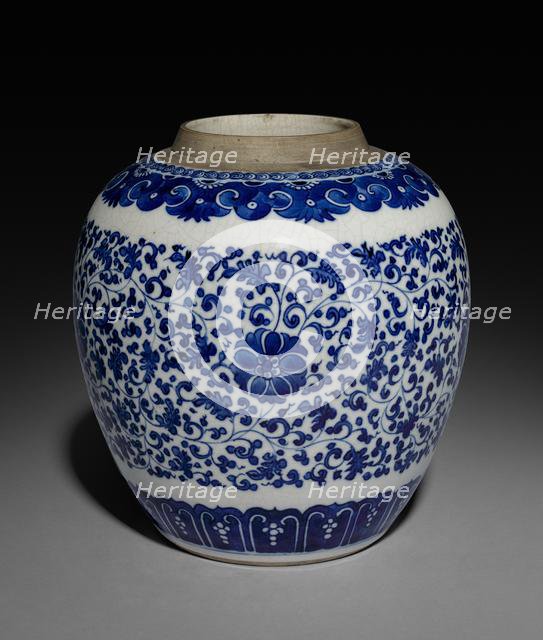 Ginger Jar, 1736-1795. Creator: Unknown.