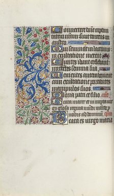 Book of Hours (Use of Rouen): fol. 72v, c. 1470. Creator: Master of the Geneva Latini (French, active Rouen, 1460-80).