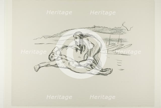 Alpha and Omega, 1908/09. Creator: Edvard Munch.