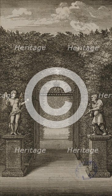 L'Entrée du Labyrinthe, 1679. Creator: Sebastien Le Clerc.