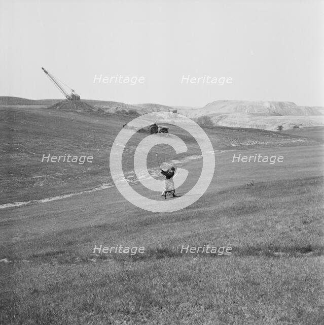 Whitley Bay Golf Course, Whitley Bay, North Tyneside, 23/04/1953. Creator: John Laing plc.
