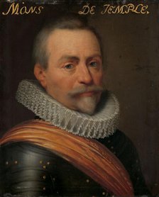 Portrait of Olivier van den Tempel (1540-1603), Lord of Corbeecke, c.1609-c.1633. Creator: Workshop of Jan Antonisz van Ravesteyn.