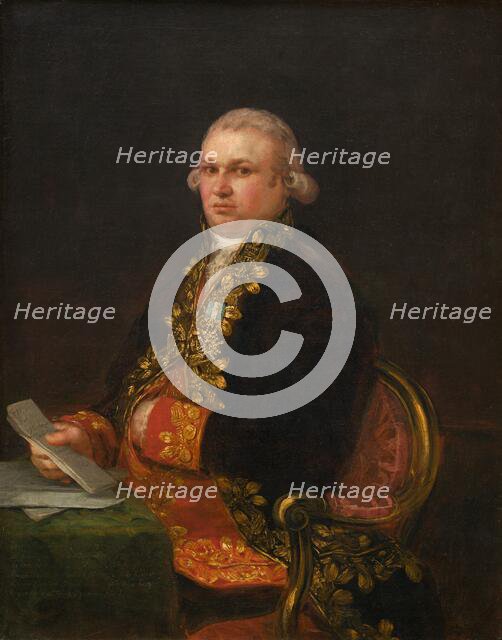 Don Antonio Noriega, 1801. Creator: Francisco Goya.