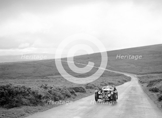 Morgan 3 wheeler of JF Kentish, winner of a bronze award at the MCC Torquay Rally, July 1937. Artist: Bill Brunell.