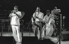 Ralph Moore and Freddie Hubbard, JVC Capital Jazz Festival, Royal Festival Hall, London, Sept 1993. Creator: Brian O'Connor.