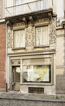 40 Rue des Minimes, Brussels, Belgium, (1897),  c2014-2017. Artist: Alan John Ainsworth.