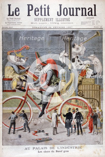 Float for the fatted ox festival, Palais de l'Industrie, Paris, 1897. Artist: Henri Meyer