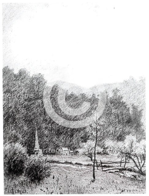 Dusk, c. 1890-1893. Creator: Louis Michel Eilshemius.