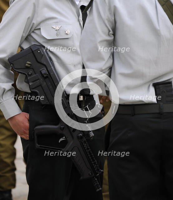 Firearms, Israel Defense Forces, Jerusalem, Israel, 2013. Creator: LTL.
