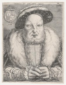 Portrait of Henry VIII, ca. 1547. Creator: Cornelis Massys.