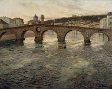 The Adige River at Verona, c1894. Creator: Frits Thaulow.