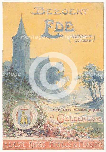 Visit Ede, one of the most beautiful regions in Gelderland, 1918. Creator: N.M. Kolsteren.
