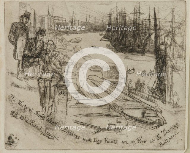 The Little Pool, 1861. Creator: James Abbott McNeill Whistler.