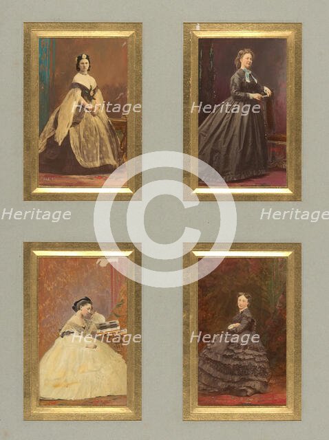 [Unknown Sitters], before 1865. Creator: Pierre-Louis Pierson.