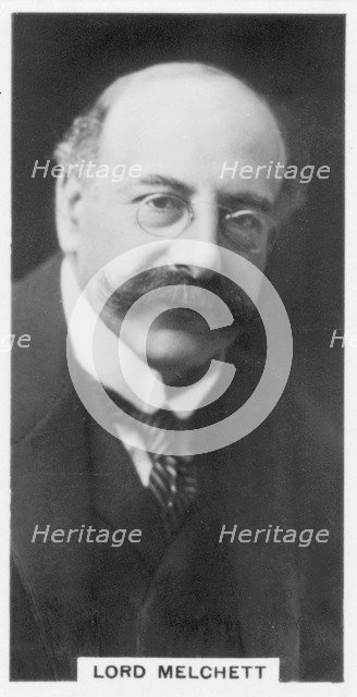 Alfred Moritz Mond, 1st Baron Melchett, British industrialist, c1926. Artist: Unknown