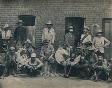'A Group of Afrikaners and Zulus', c1900. Creator: Unknown.