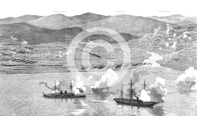 '' The Civil War in Chili, The Battle of Concon, August 21, 1891', 1891. Creator: Unknown.