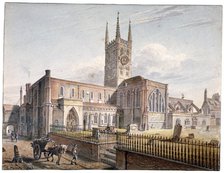 St Saviour's Church, Southwark, London, 1811. Artist: John Coney