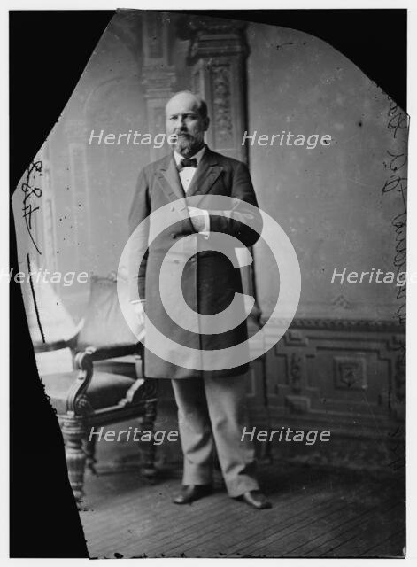 President James A. Garfield, between 1870 and 1880. Creator: Unknown.