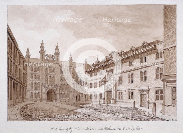 Guildhall, London, 1739. Artist: William Henry Toms