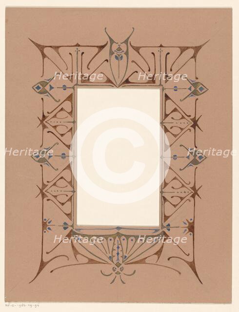 Frame, 1884-1952. Creator: Reinier Willem Petrus de Vries.