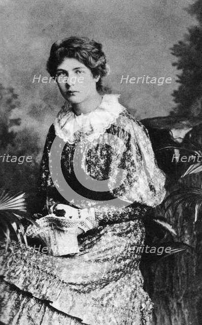 Constance Mary Wilde (nee Lloyd). Artist: Anonymous  