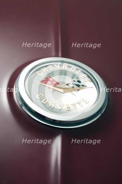 1961 Chevrolet Corvette C1 Convertible Artist: Unknown.