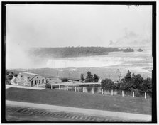Falls from Falls View, Niagara Falls, N.Y., between 1880 and 1899. Creator: Unknown.
