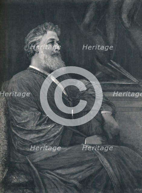 'The Late Lord Leighton, P.R.A. 1878-1896', (1896). Artist: Moritz Klinkicht.