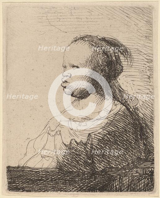 The White Negress, c. 1630. Creator: Rembrandt Harmensz van Rijn.