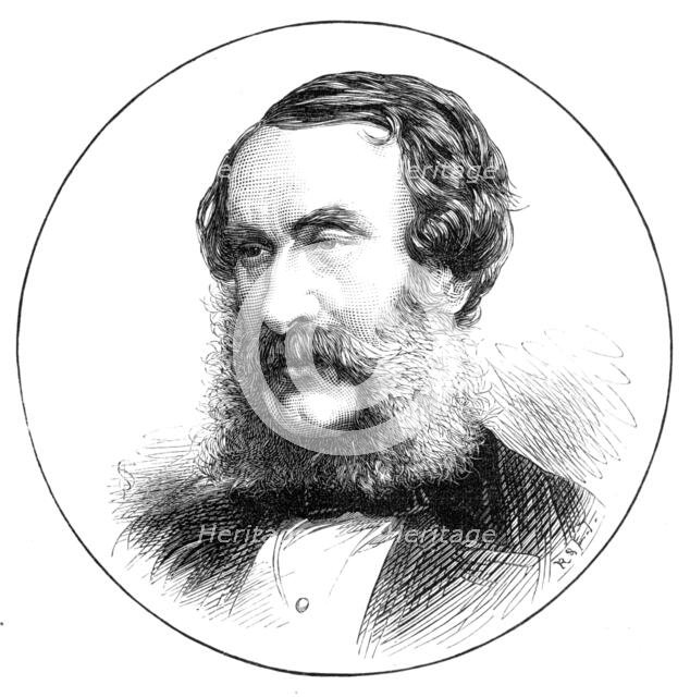 The new House of Commons: Mr. Hamond, M.P. for Newcastle-on-Tyne, 1874. Creator: Unknown.