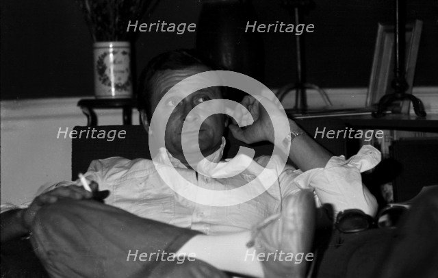 Stan Getz, Ronnie Scott's, London, 1978.   Artist: Brian O'Connor.