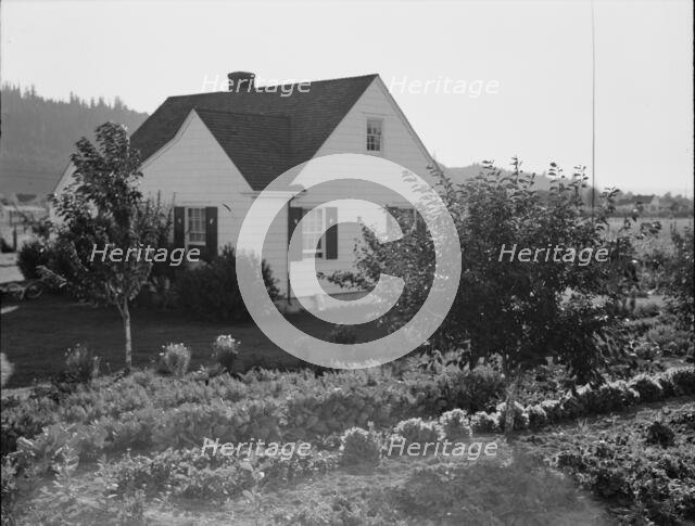 Home on Longview homestead project, Cowlitz County, Washington, 1939. Creator: Dorothea Lange.