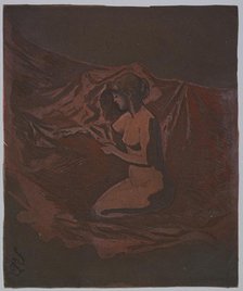 Embers Glow, 1890-1897. Creator: Theodore Roussel (French, 1847-1926).