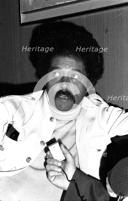 Billy Eckstine, Ronnie Scott's Jazz Club, London, Dec 1972. Creator: Brian O'Connor.