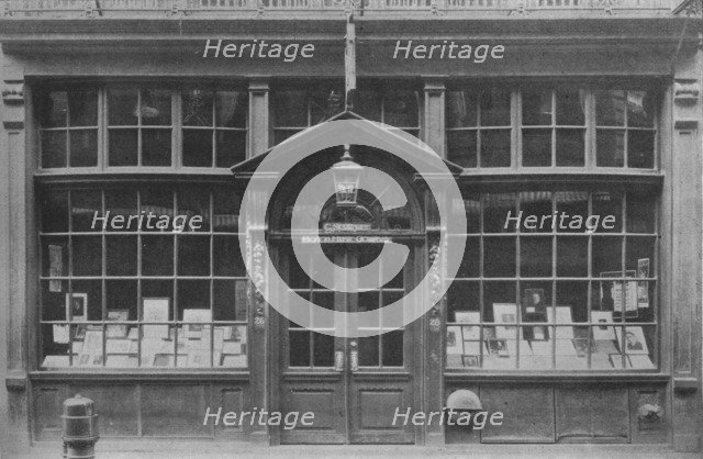 Shop front on West Street, Boston, Massachusetts, 1925. Artist: Unknown.