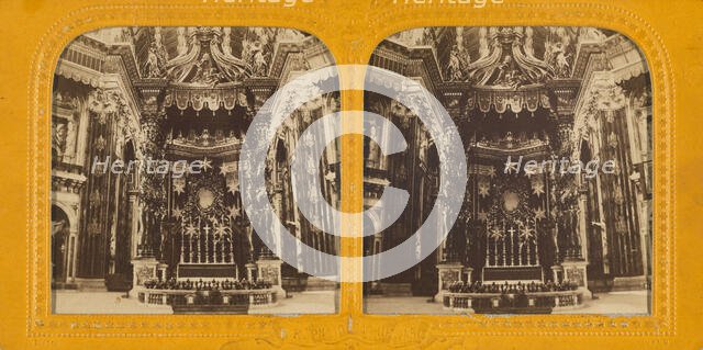 St. Pierre, Rome, 1860s. Creator: Adolphe Block.