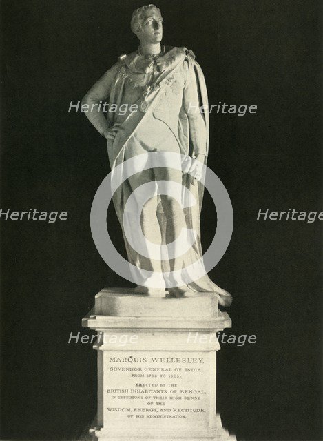 'Statue of Lord Wellesley', 1925. Creator: Unknown.
