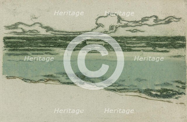 The Sea at Bognor, 1895. Creator: Theodore Roussel.