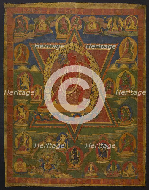 Vajrayogini as Naro Dakini, 18th century. Creator: Unknown.