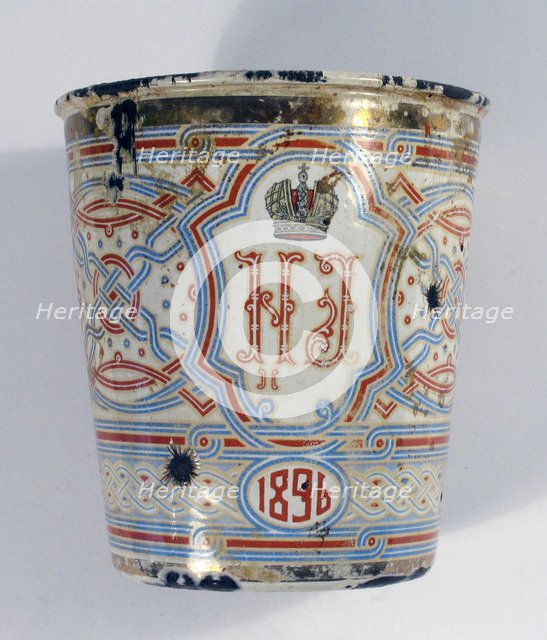Coronation Cup. Present on the occasion of the Coronation of Nicholas II 1896. Artist: Anonymous master  
